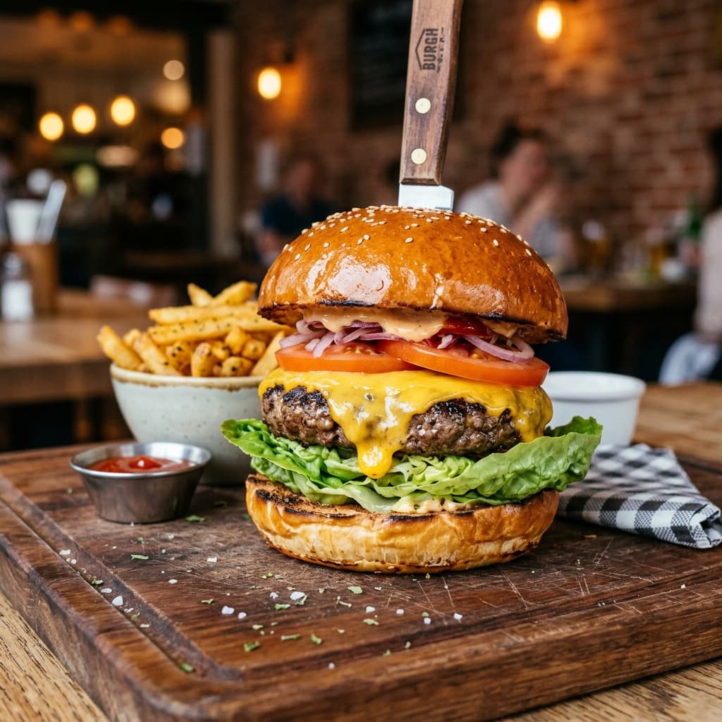 Gourmet Himalayan Burger